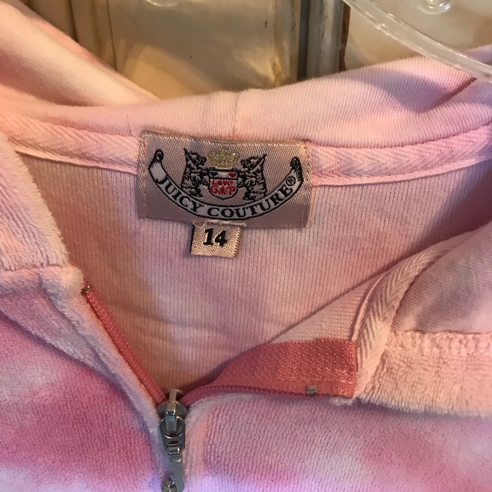 Juicy Couture half sleeve zip-up - Picture 2 of 5